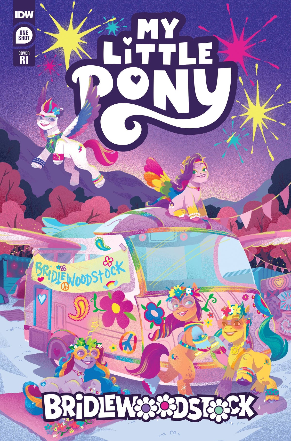 IDW-PRH Comic Books > Incentives MY LITTLE PONY BRIDLEWOODSTOCK #1 CVR D 25 COPY GOUX 82771403164500141 FEB239028