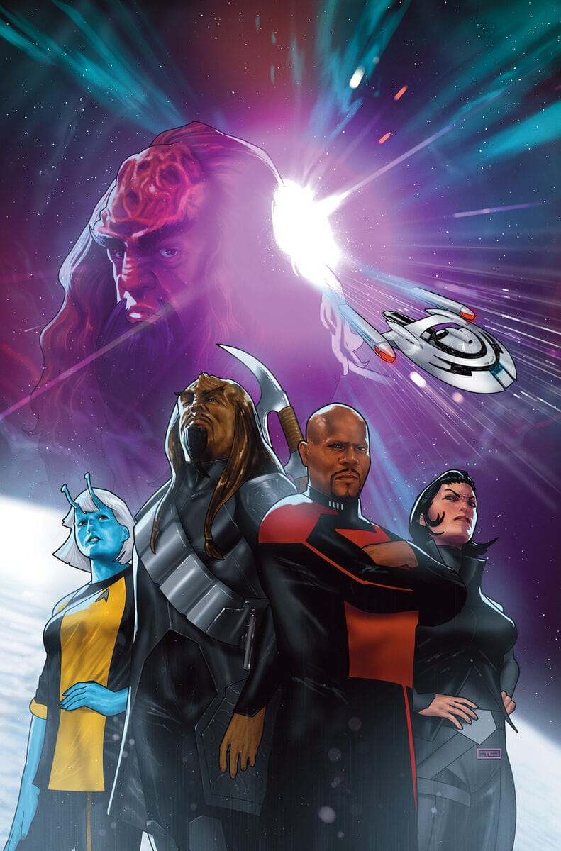 IDW-PRH Comic Books > Incentives STAR TREK #11 CVR G 1:100 CLARKE FULL ART 82771403084601171 JUN231462