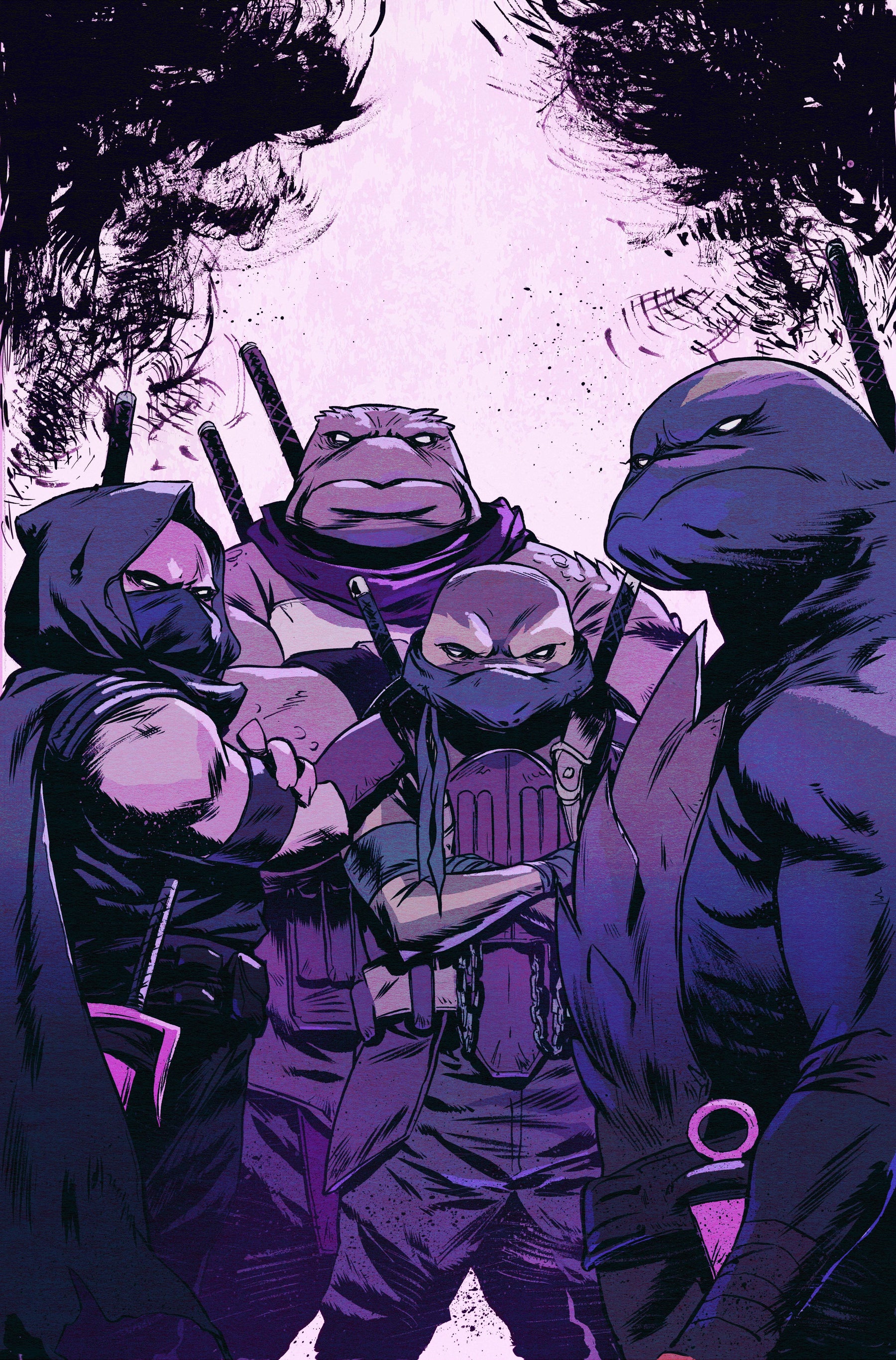 TMNT THE LAST RONIN II RE EVOLUTION #1 1:100 INCV LITHO ART PRINT