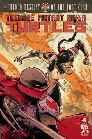 IDW-PRH Comic Books > Incentives TMNT UNTOLD DESTINY OF FOOT CLAN #4 CVR C 1:10 INCV SANTTOS '82771403241300431 APR241154