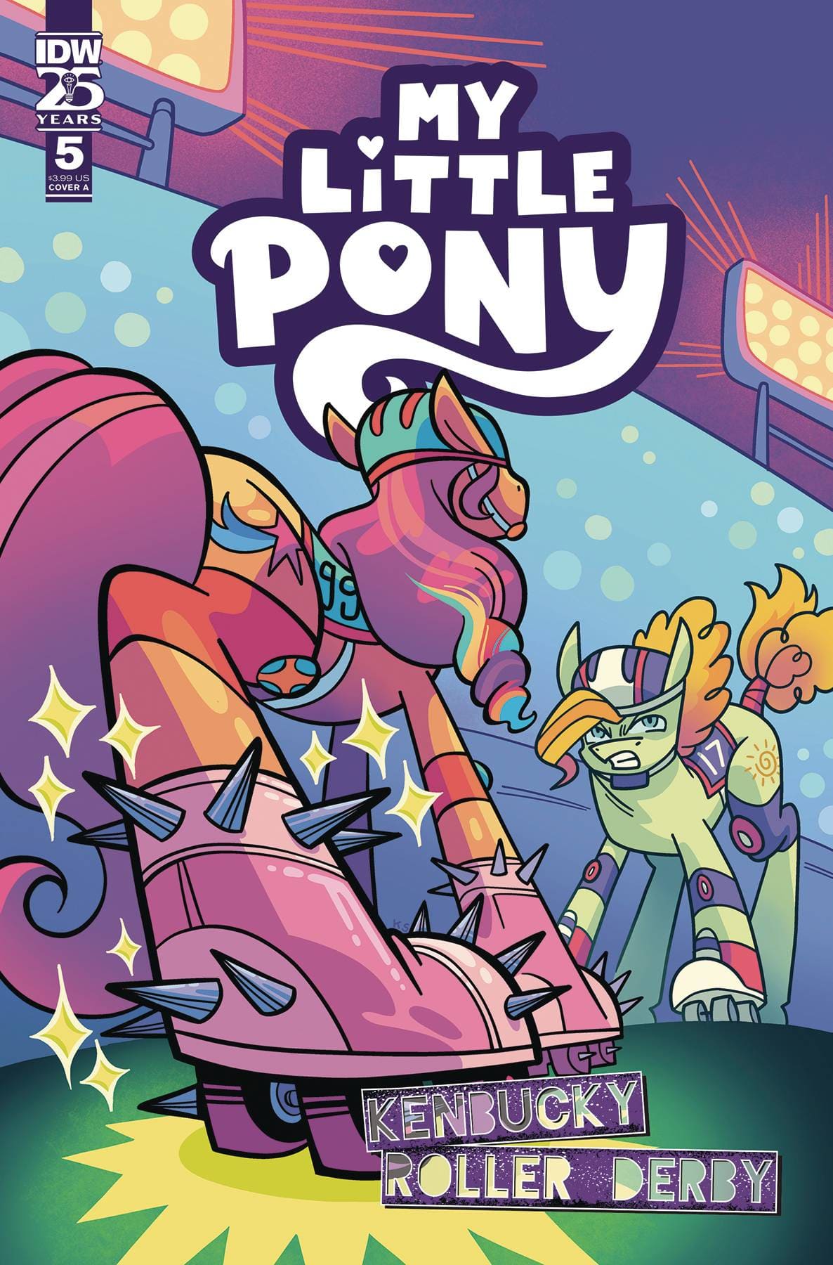 IDW-PRH Comic Books MLP KENBUCKY ROLLER DERBY #5 CVR A SHERRON 82771403262800511 APR241123