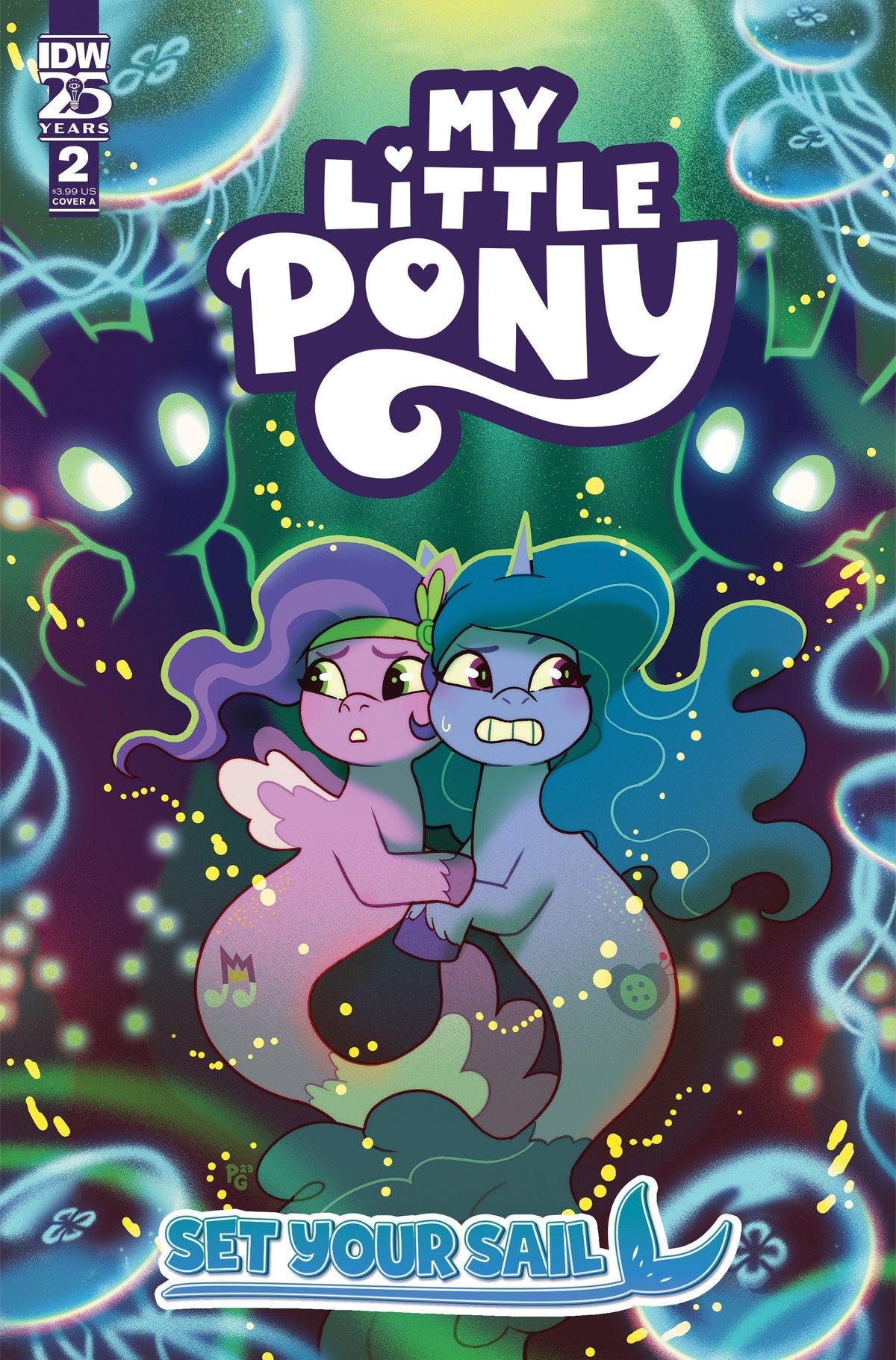 IDW-PRH Comic Books MY LITTLE PONY SET YOUR SAIL #2 CVR A GANUCHEAU 82771403286400211 MAR241156