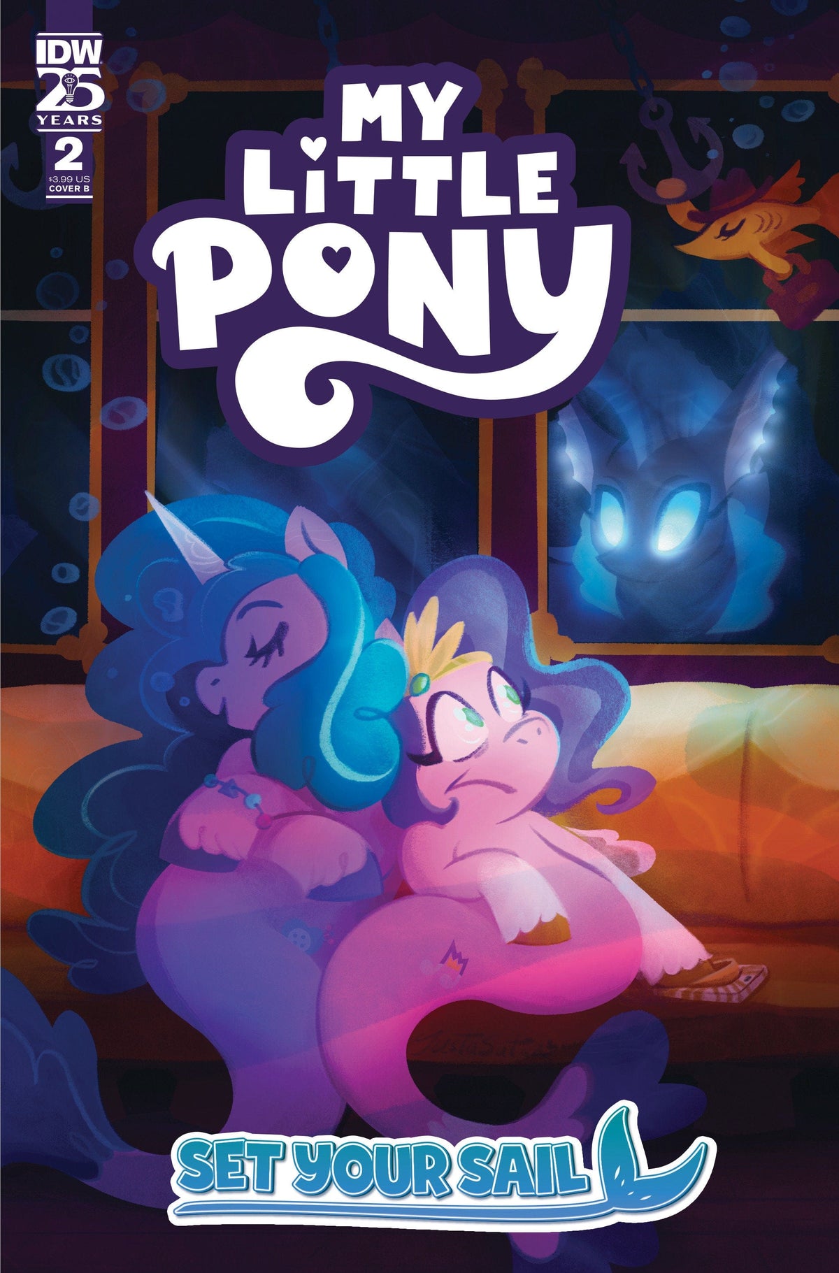 IDW-PRH Comic Books MY LITTLE PONY SET YOUR SAIL #2 CVR B JUSTASUTA 82771403286400221 MAR241157