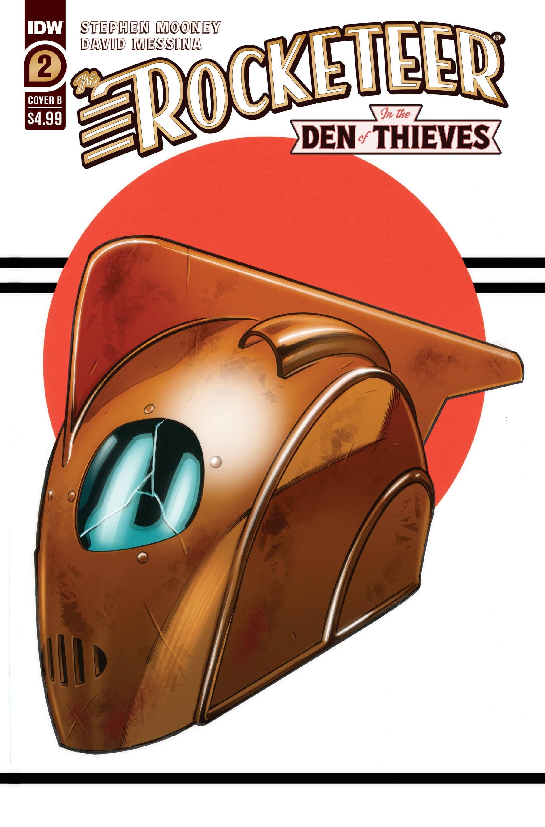 ROCKETEER IN THE DEN OF THIEVES #2 CVR B MESSINA