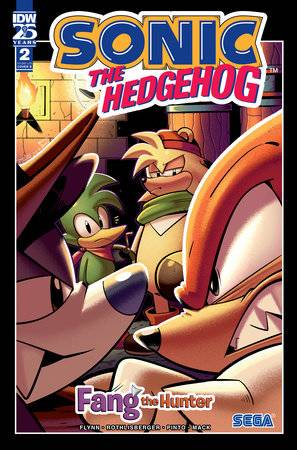 IDW-PRH Comic Books Sonic The Hedgehog Fang Hunter #2 Cvr B Rothlisberger 82771403263500221 DEC231079