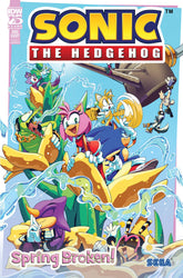 IDW-PRH Comic Books SONIC THE HEDGEHOG SPRING BROKEN #1 CVR A THOMAS 82771403287100111 FEB241047