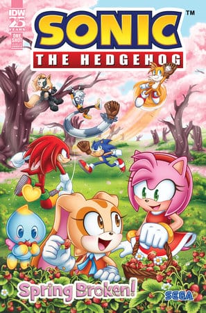 IDW-PRH Comic Books SONIC THE HEDGEHOG SPRING BROKEN #1 CVR B STARLING 82771403287100121 FEB241048