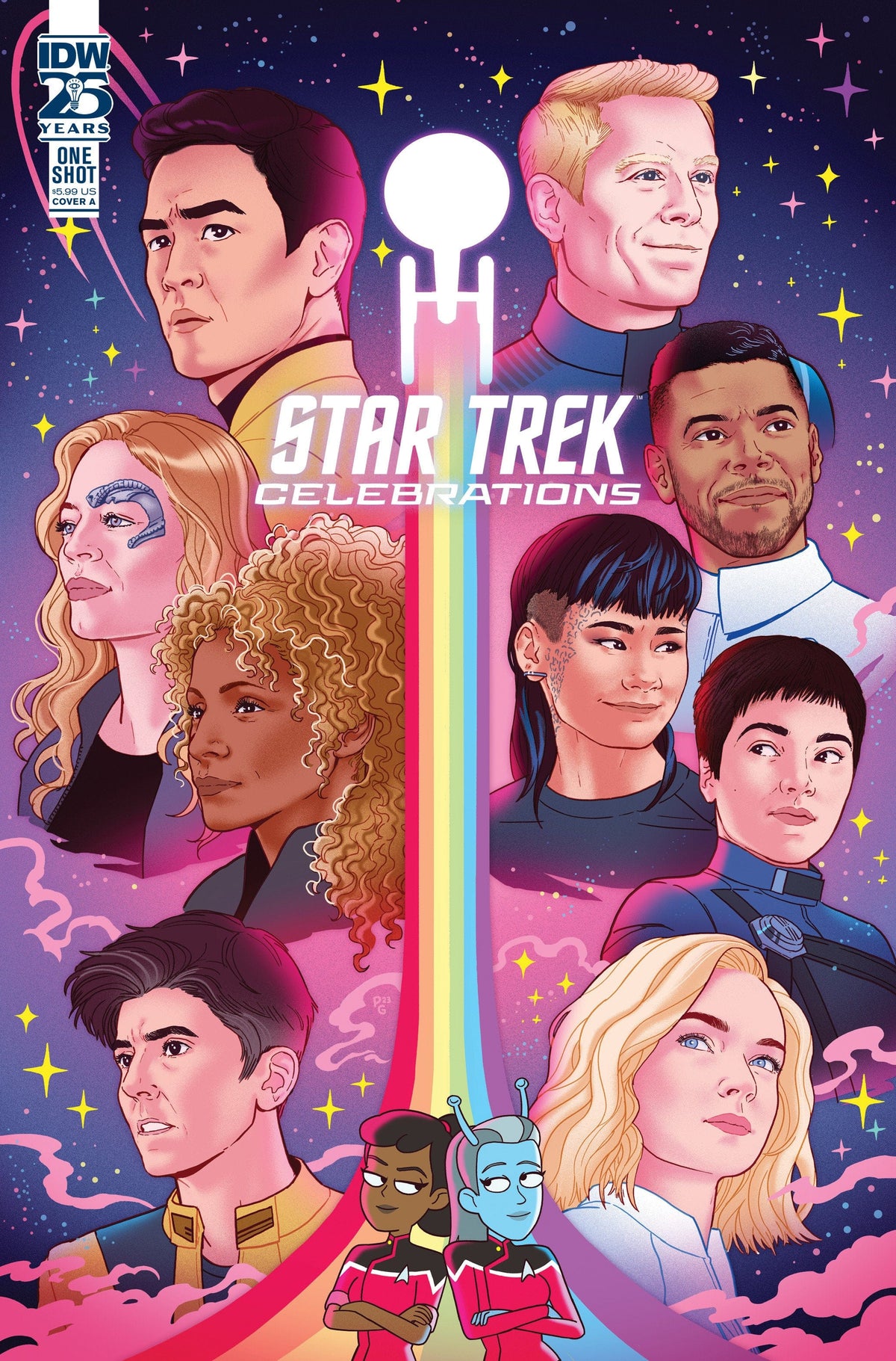 IDW-PRH Comic Books STAR TREK CELEBRATIONS #1 CVR A GANUCHEAU 82771403299400111 MAR241164