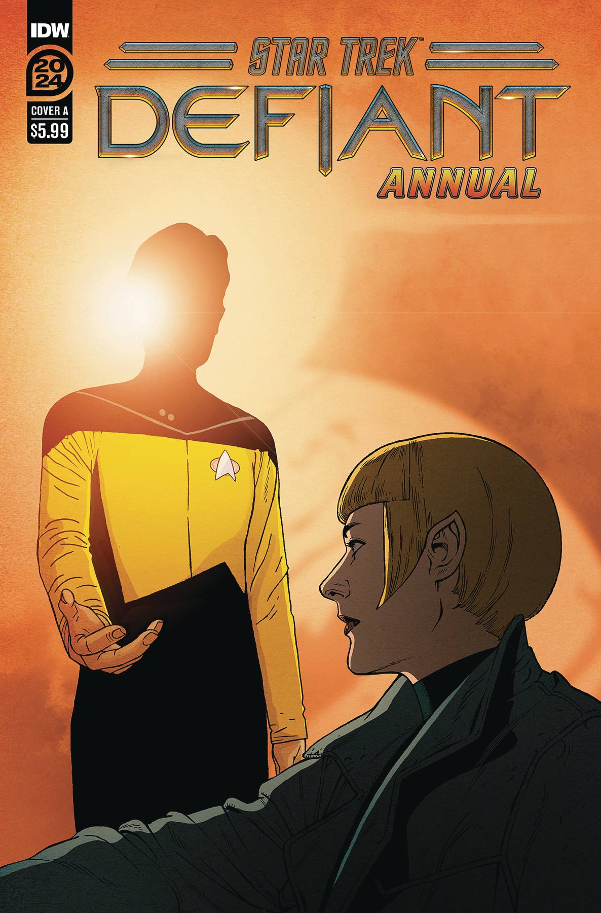 STAR TREK DEFIANT ANNUAL #1 CVR A ROSANAS