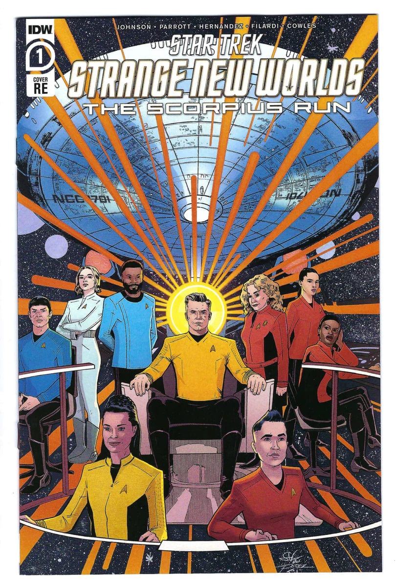 IDW-PRH Comic Books STAR TREK STRANGE NEW WORLDS THE SCORPIUS RUN #1 1:20 INCV 82771403174400171