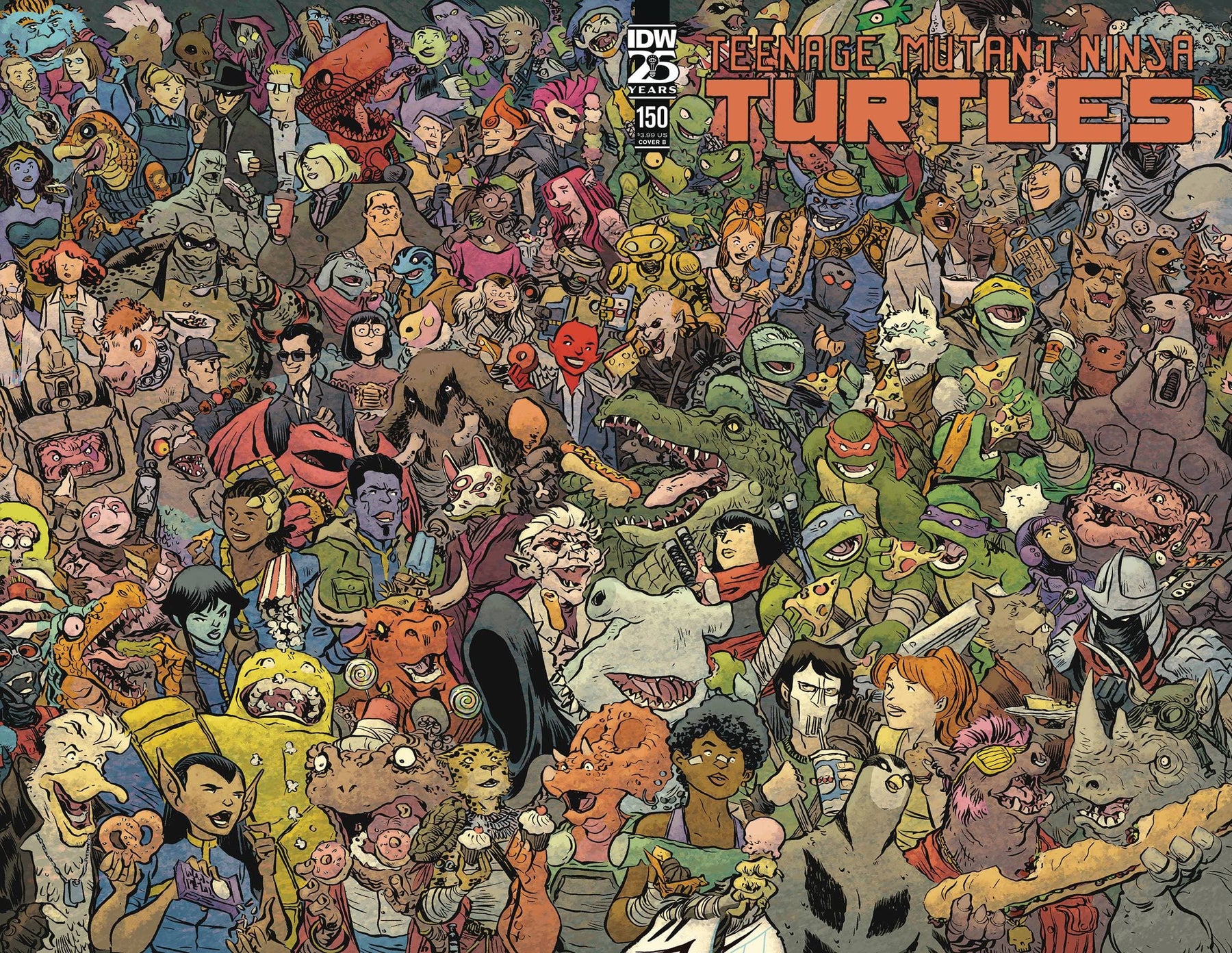 TMNT ONGOING #150 CVR D LONERGAN