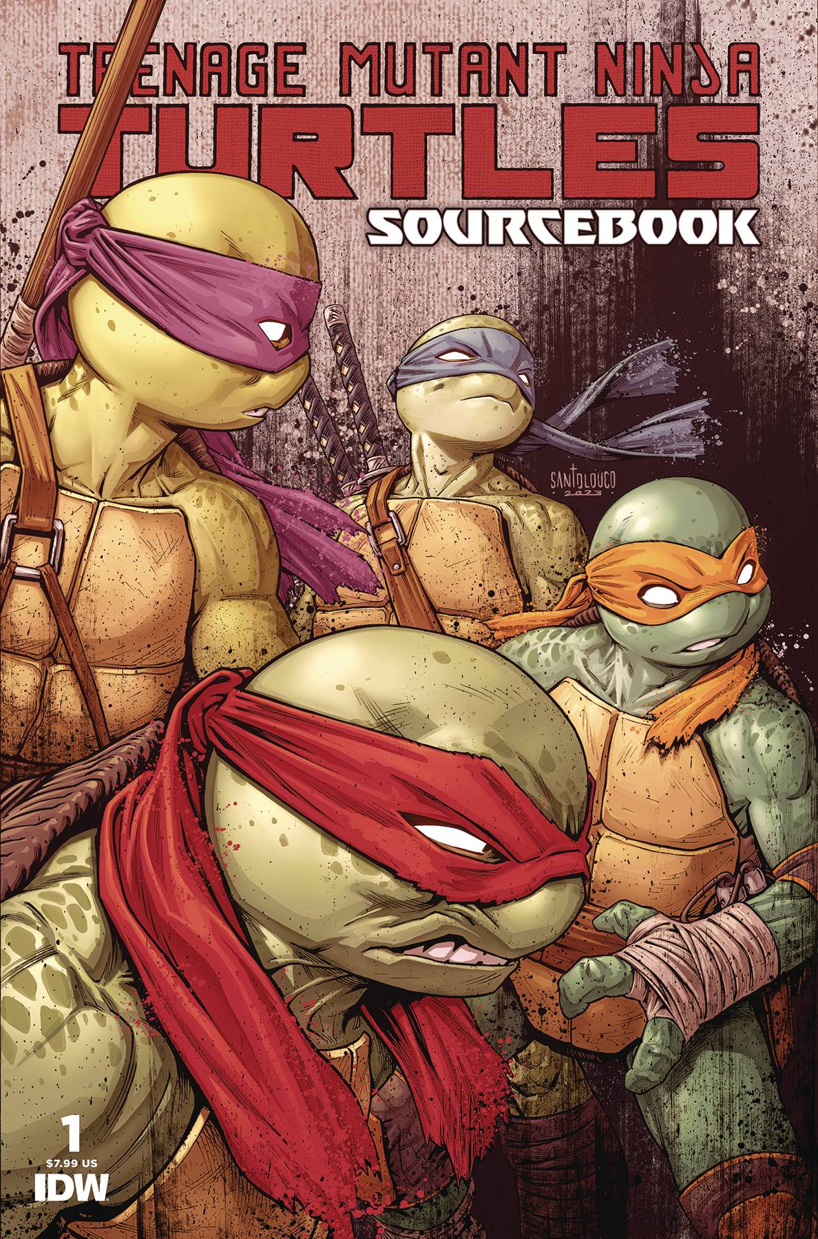 IDW-PRH Comic Books Tmnt Sourcebook #1 82771403266600111 DEC231059