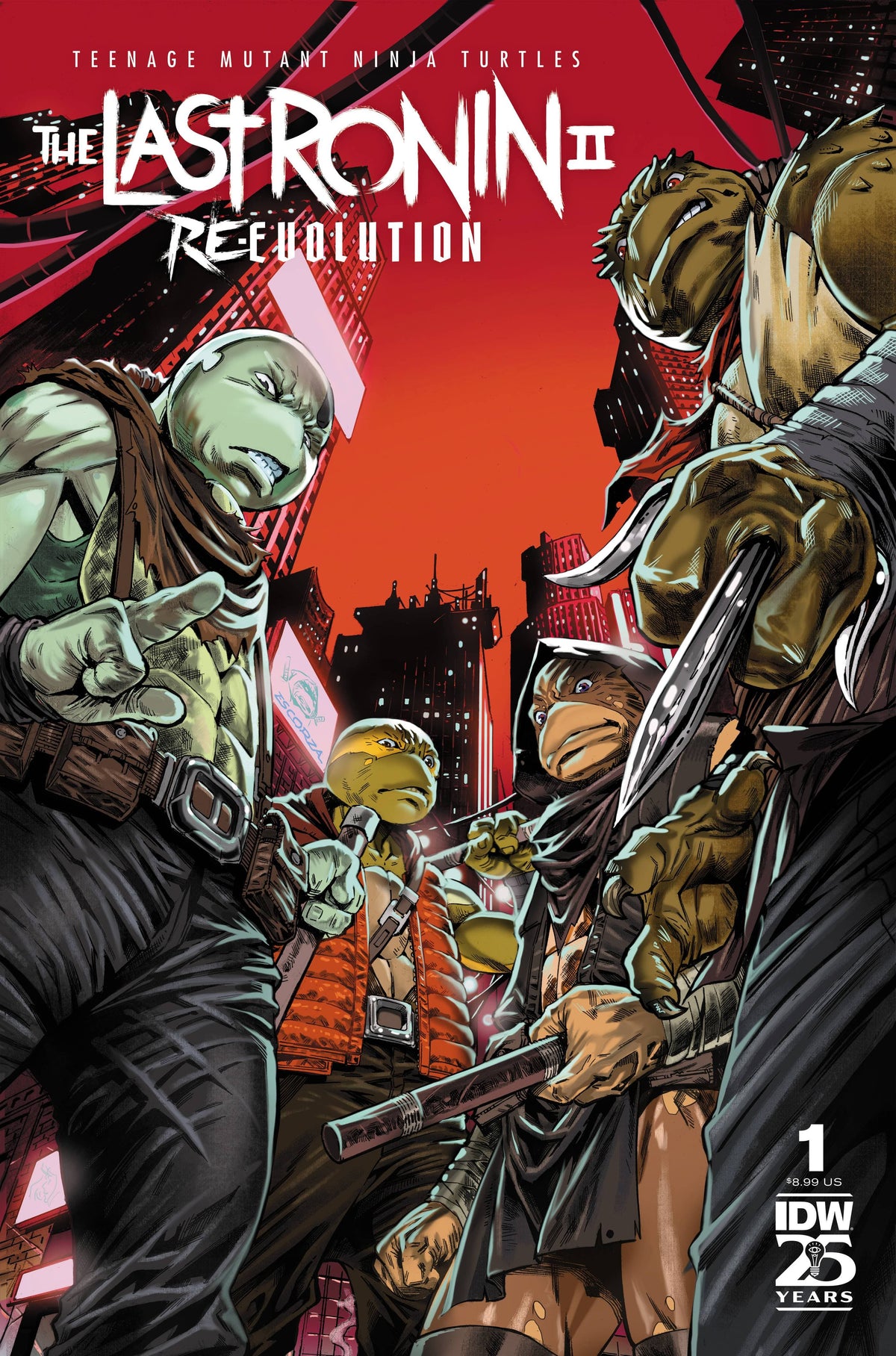 IDW-PRH Comic Books TMNT THE LAST RONIN II RE EVOLUTION #1 2ND PTG (MR) 82771403180500112 JAN247625