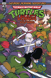 IDW-PRH Comic Books TMNT USAGI YOJIMBO SATURDAY MORNING ADV #1 CVR A LAWRENCE 82771403309000111 APR241155