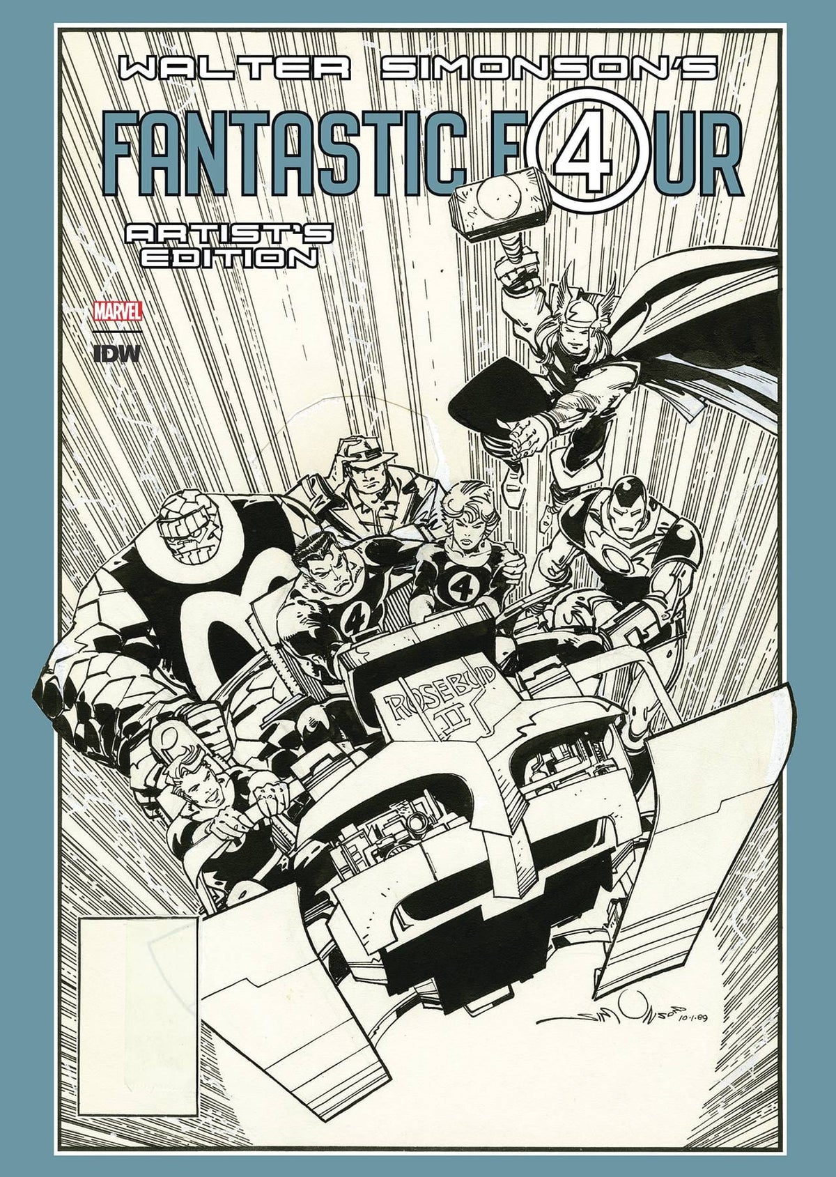 WALTER SIMONSON FANTASTIC FOUR ARTISTS ED (C: 0-1-1)