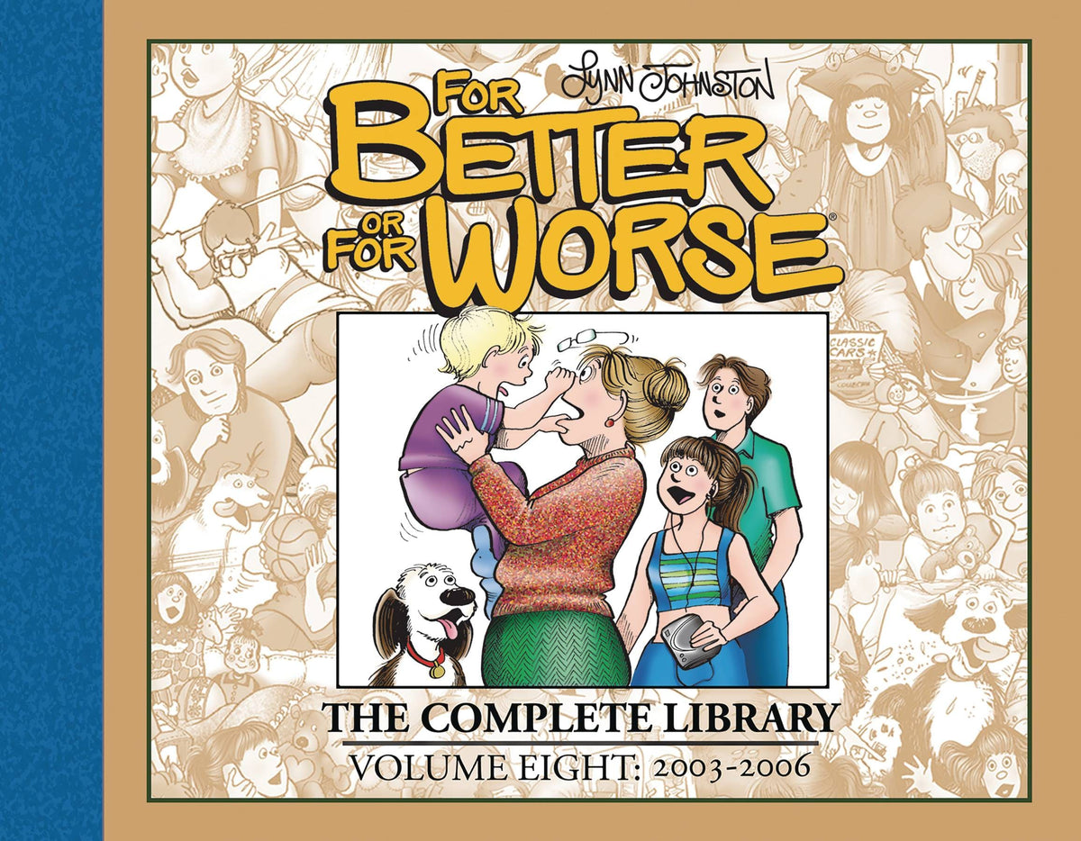 IDW-PRH Graphic Novel FOR BETTER OR FOR WORSE COMP LIBRARY HC VOL 08 9798887240695 JAN241260