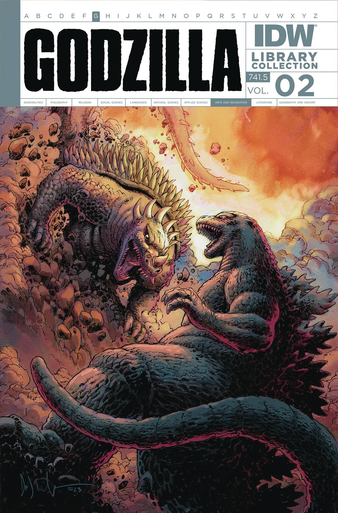 IDW-PRH Graphic Novel GODZILLA LIBRARY COLL TP VOL 02 979888724070152999 FEB241035