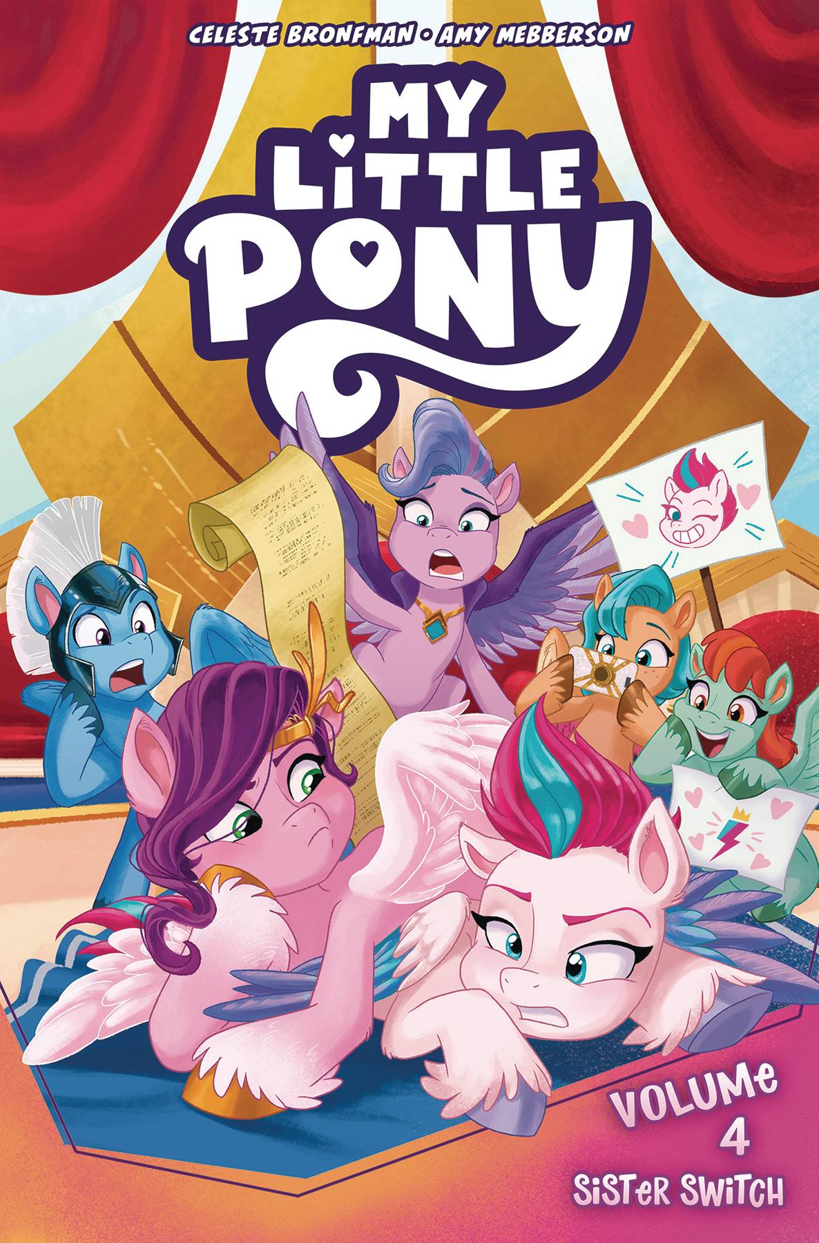 IDW-PRH Graphic Novel MY LITTLE PONY VOL 04 SISTER SWITCH 979888724099250999 APR241127