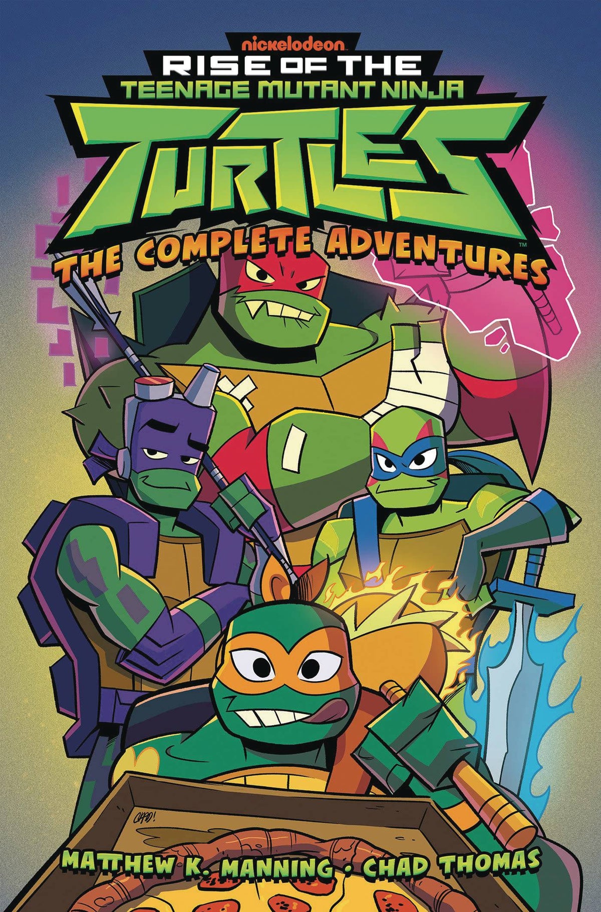 IDW-PRH Graphic Novel Rise Of Tmnt TP Complete Adventures 9798887240121 APR231632