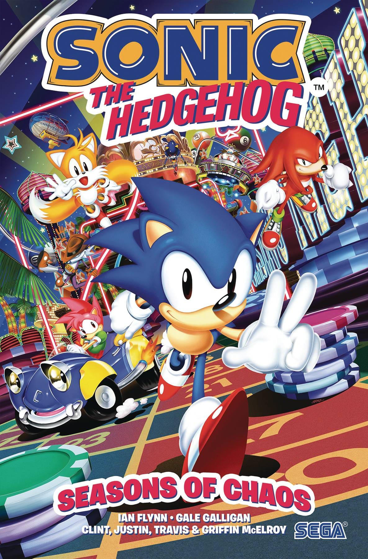 IDW-PRH Graphic Novel Sonic The Hedgehog Seasons Of Chaos TP 9798887240305 AUG231380