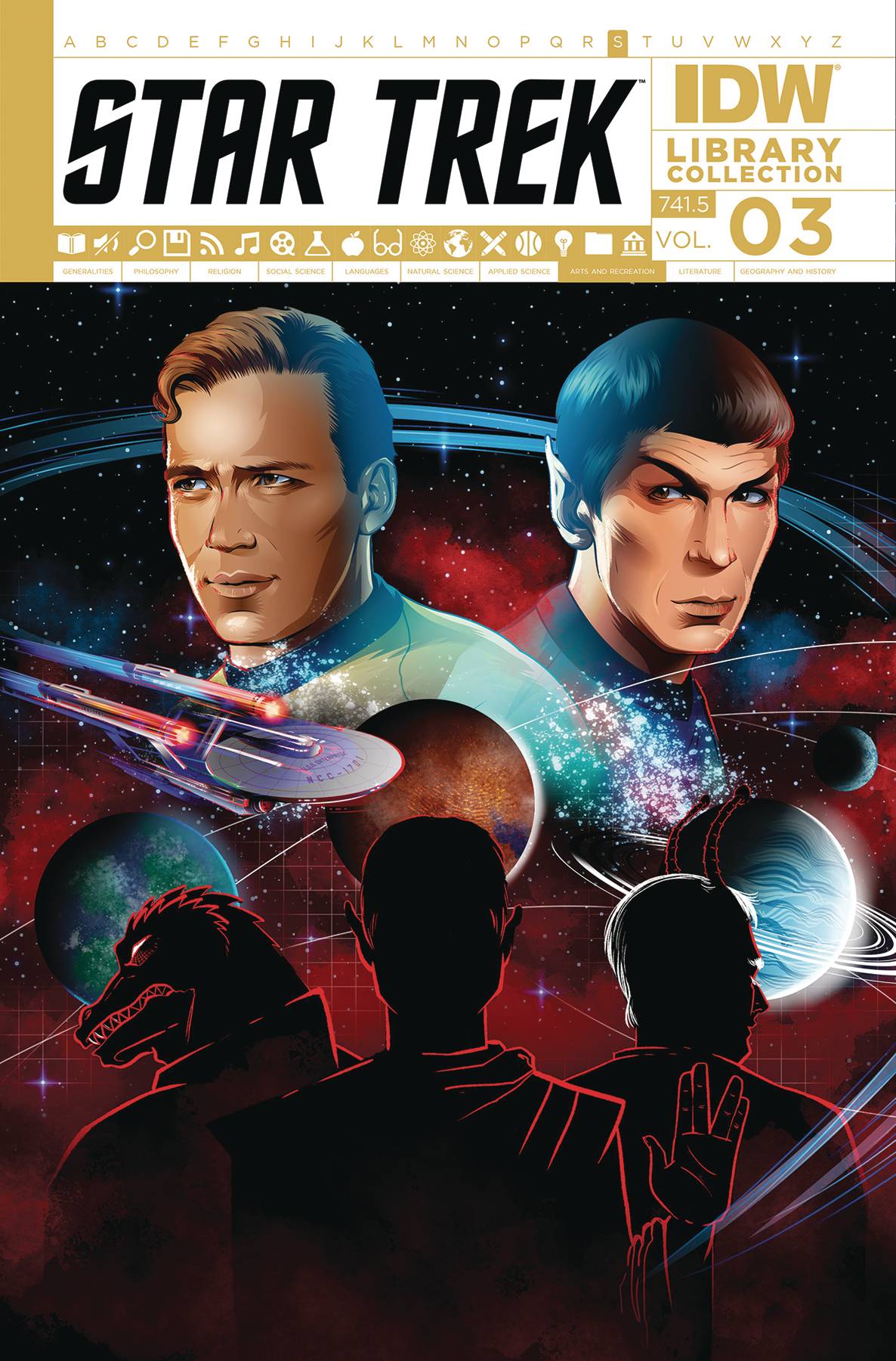 IDW-PRH Graphic Novel STAR TREK LIBRARY COLLECTION TP VOL 03 9798887241197 JUL241176