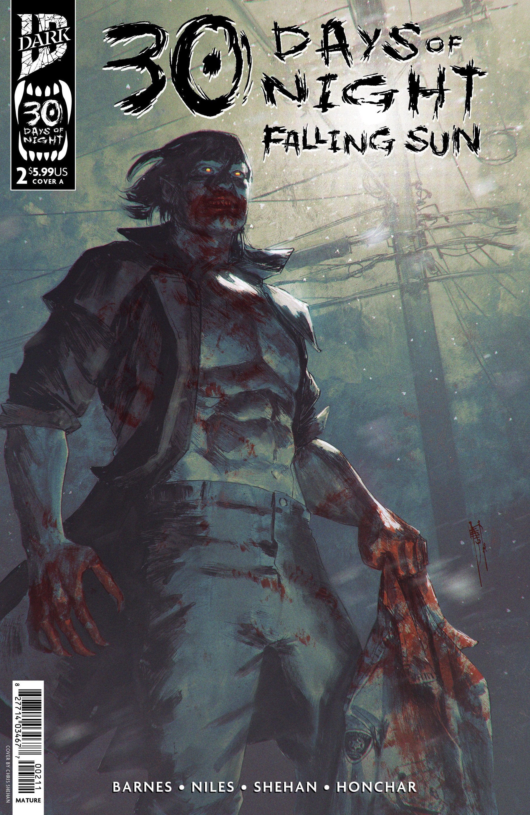 30 Days of Night: Falling Sun #2 Cover A (Shehan)