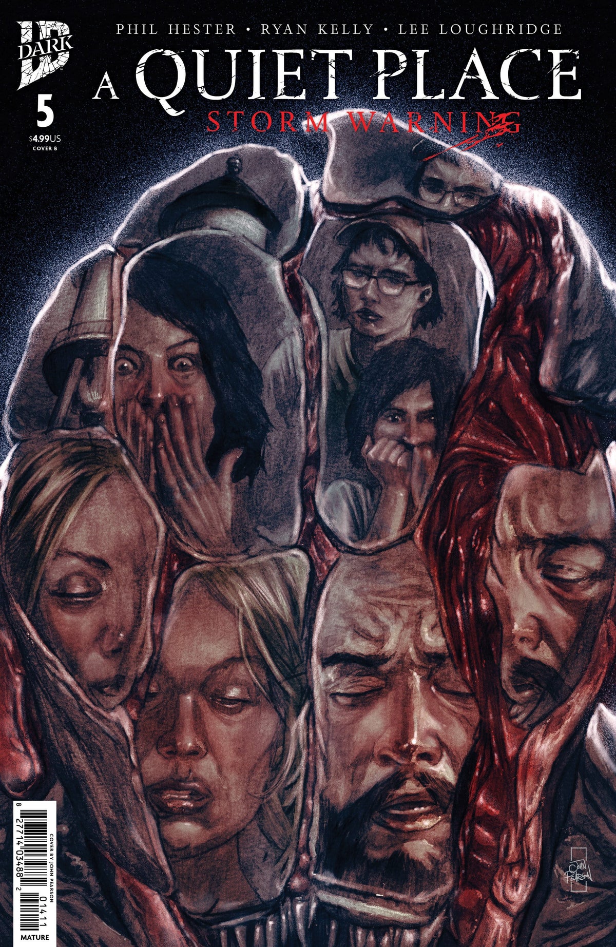 IDW Publishing Comic Books A Quiet Place: Storm Warning #5 Variant B (Pearson) 82771403418900521 PRH-82771403418900521