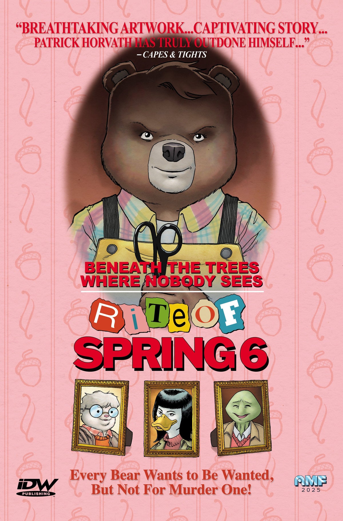 IDW Publishing Comic Books Beneath the Trees Where Nobody Sees: Rite of Spring #6 Variant B (Fleecs Movie Homage Cover) 82771403432500621 PRH-82771403432500621