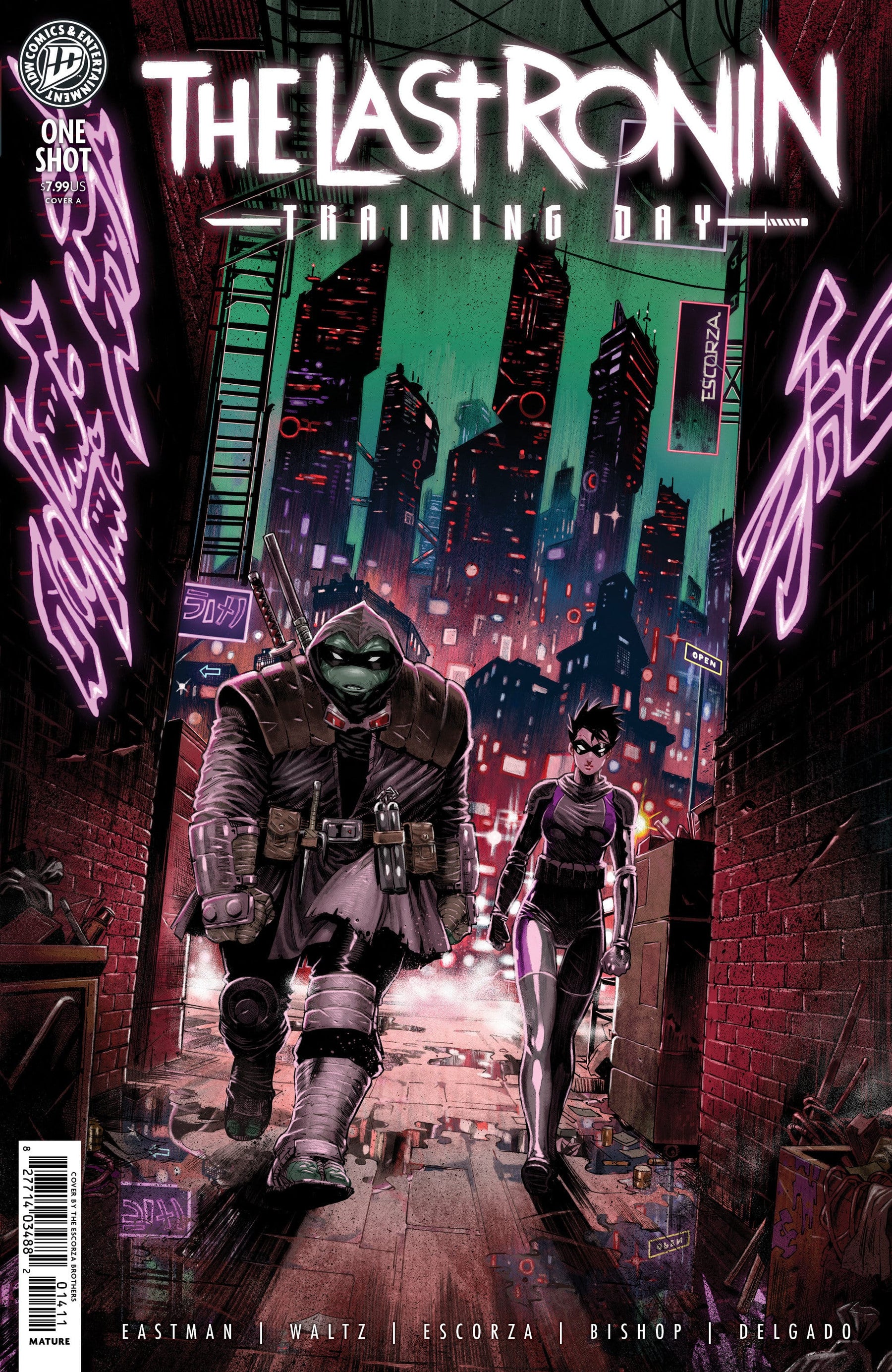 IDW Publishing Comic Books > Bundle TEENAGE MUTANT NINJA TURTLES: THE LAST RONIN--TRAINING DAY - BUNDLE TE-PRH-82771403551300111-BUNDLE