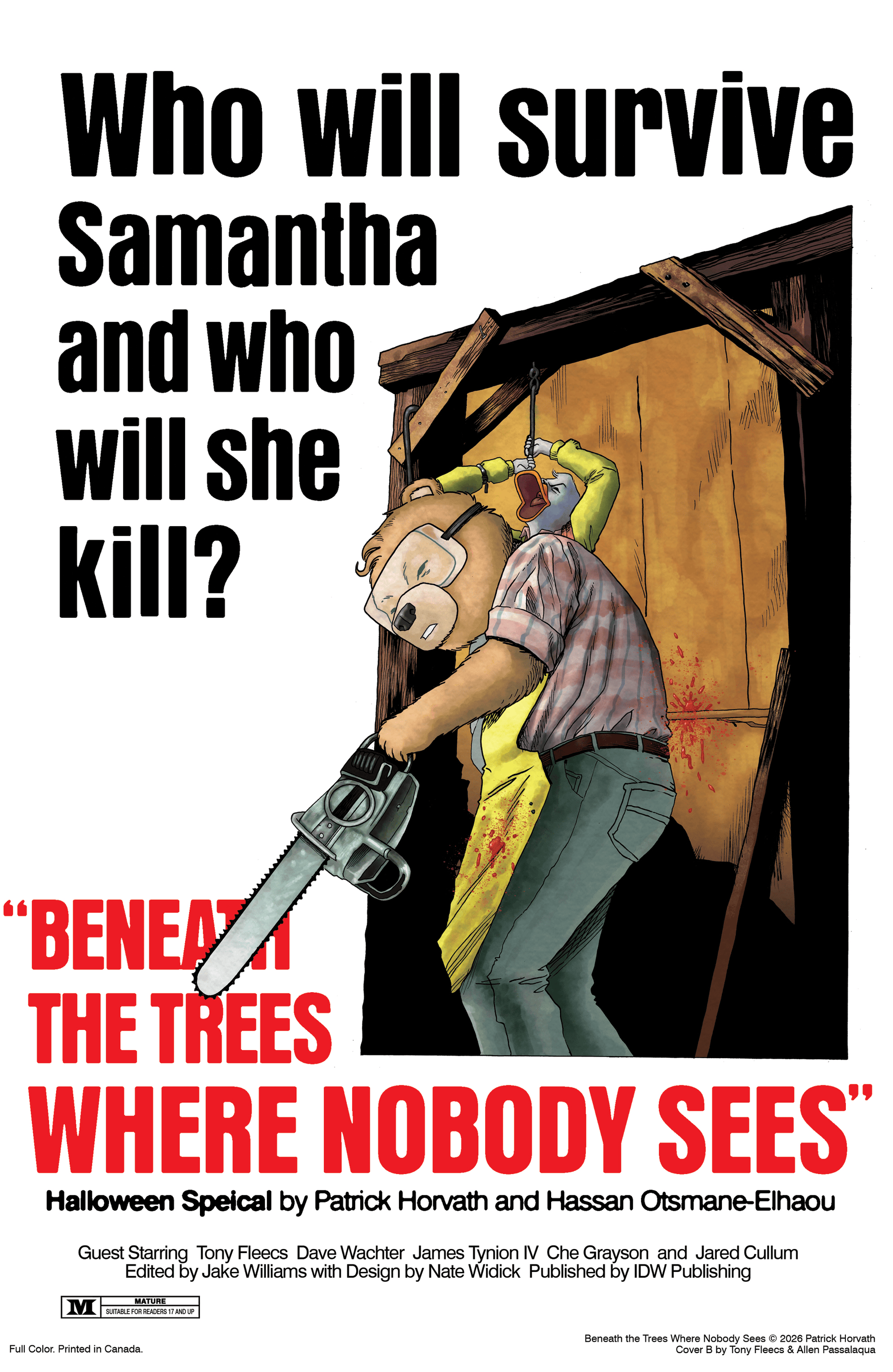 IDW Publishing Comic Books > Bundles Beneath the Trees Where Nobody Sees Halloween Special - Bundle (Release Date: 10/07/2026) TE-PRH-82771403584100111-BUNDLE