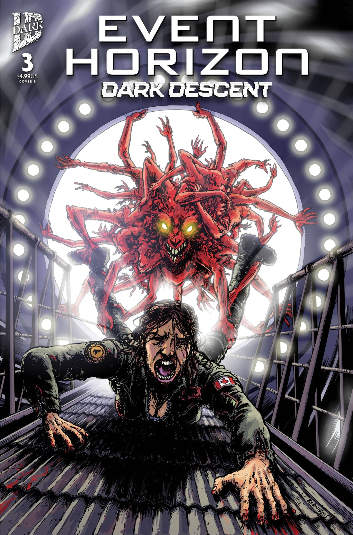 IDW Publishing Comic Books Event Horizon: Dark Descent #3 Variant B (Burnham) 82771403450900321 PRH-82771403450900321