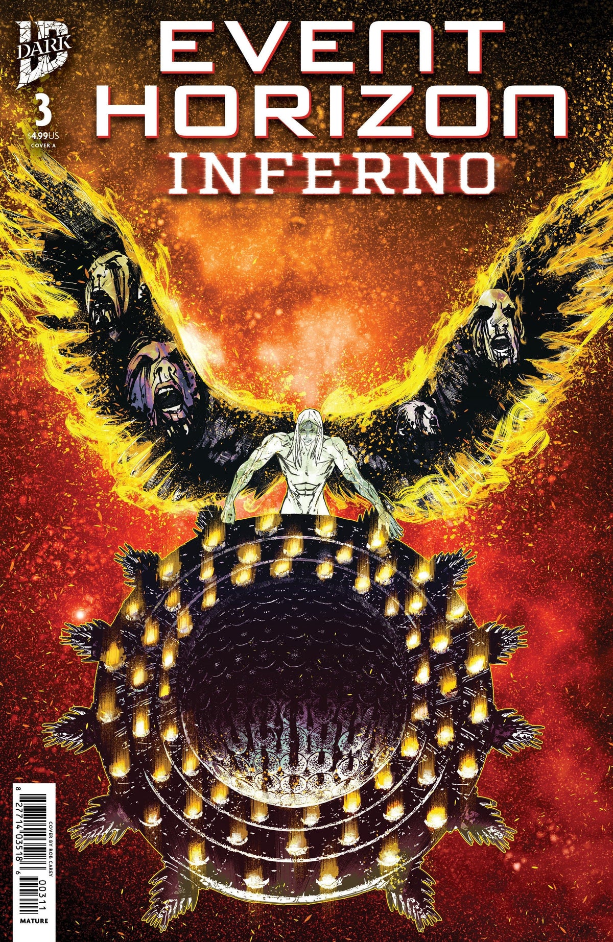 IDW Publishing Comic Books Event Horizon: Inferno #3 Cover A (Carey) 82771403518600311 PRH-82771403518600311