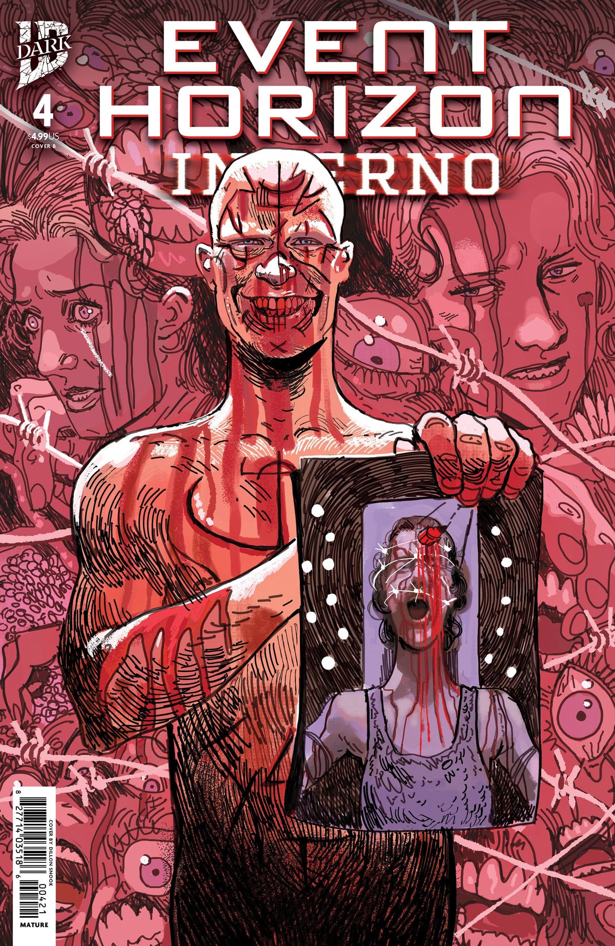 IDW Publishing Comic Books Event Horizon: Inferno #4 Variant B (Snook) 82771403518600421 PRH-82771403518600421