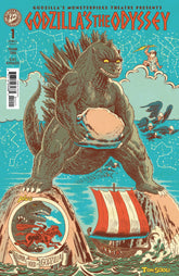 IDW Publishing Comic Books Godzilla‚Äôs Monsterpiece Theatre Presents: Godzilla‚Äôs The Odyssey Cover A (Scioli) 82771403535300111 PRH-82771403535300111