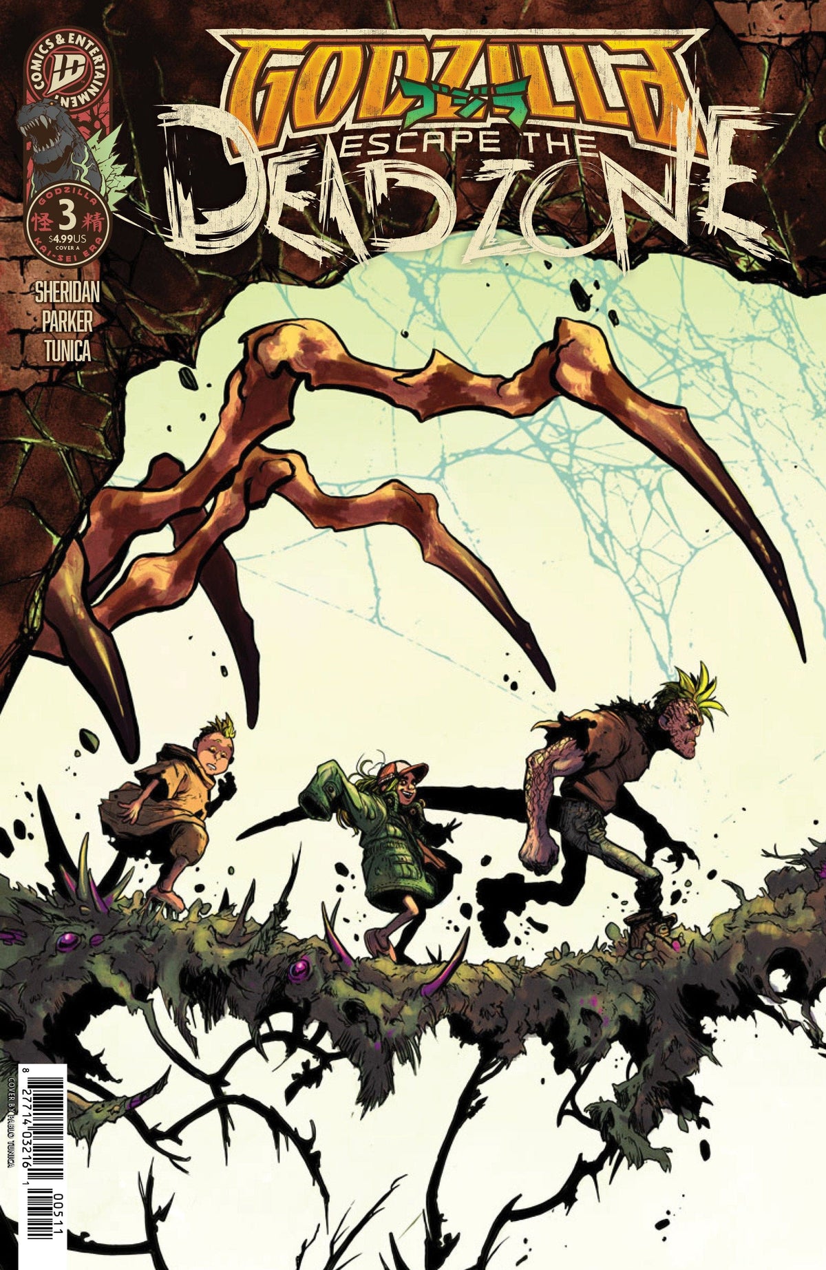 IDW Publishing Comic Books Godzilla: Escape the Deadzone [Kai-Sei Era] #3 Cover A (Tunica) 82771403436300311 PRH-82771403436300311