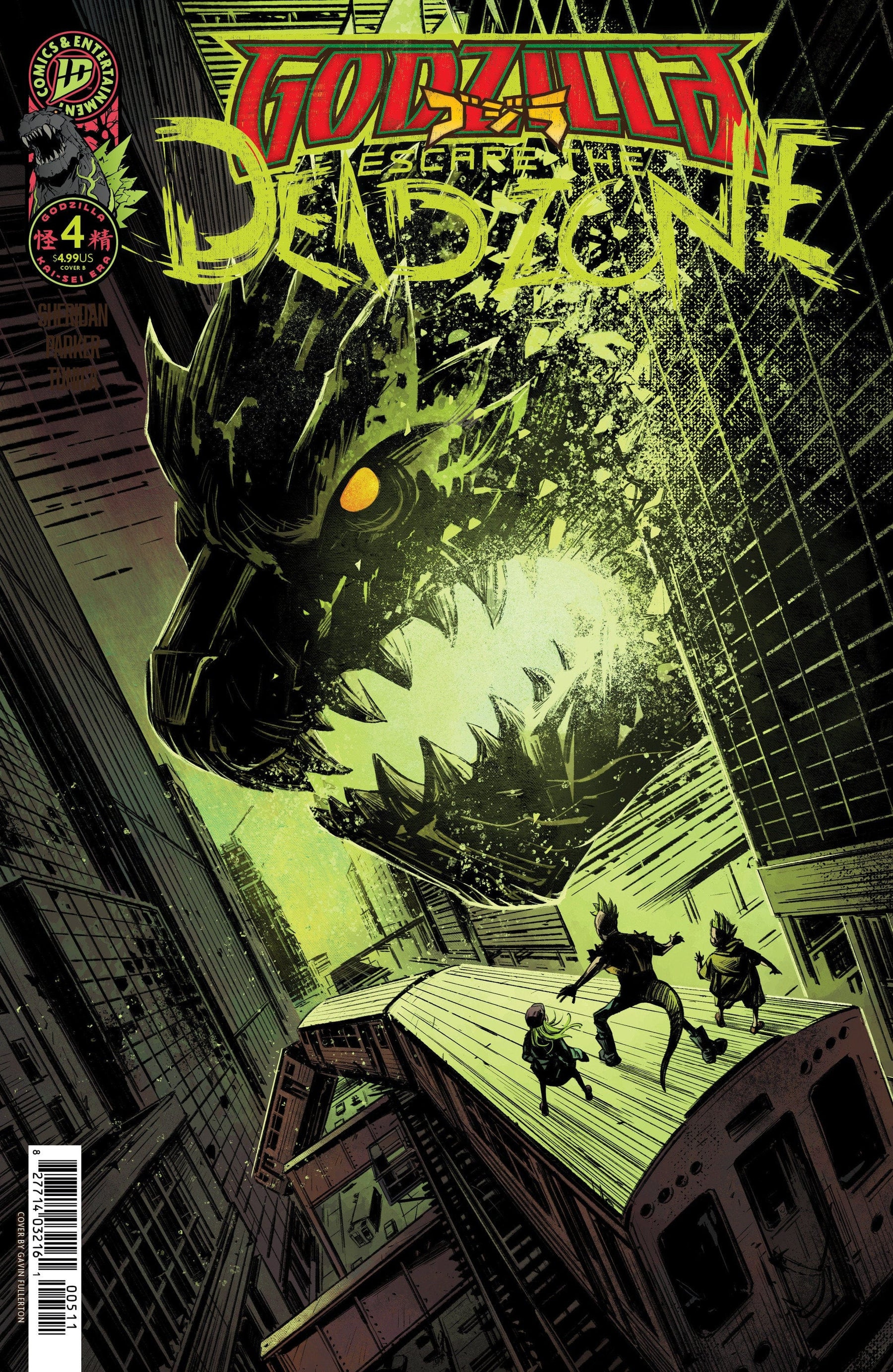 Godzilla: Escape the Deadzone [Kai-Sei Era] #4 Variant B (Fullerton)