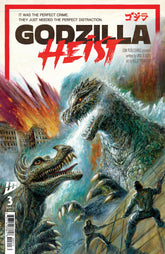 IDW Publishing Comic Books Godzilla: Heist #3 Cover A (Eggleton) 82771403361800311 PRH-82771403361800311