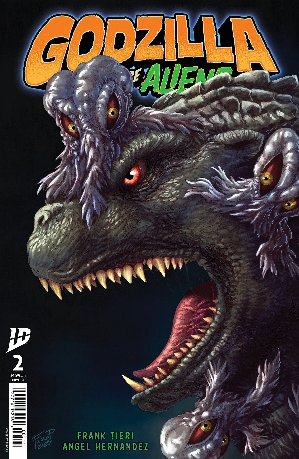 IDW Publishing Comic Books Godzilla: Here There Be Aliens #2 Cover A (Pe) 82771403419600211 PRH-82771403419600211