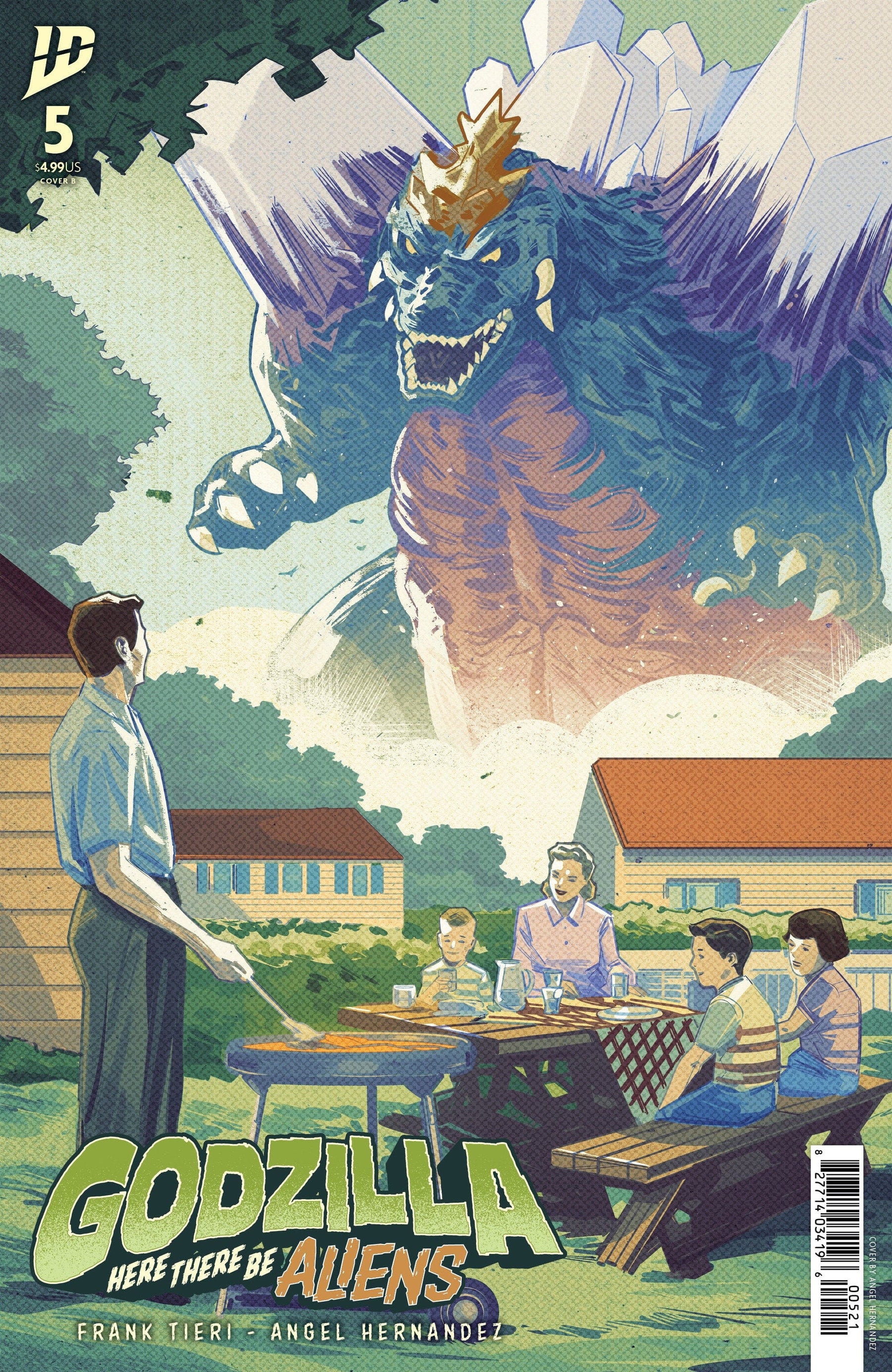 Godzilla: Here There Be Aliens #5 Variant B (Hernandez)