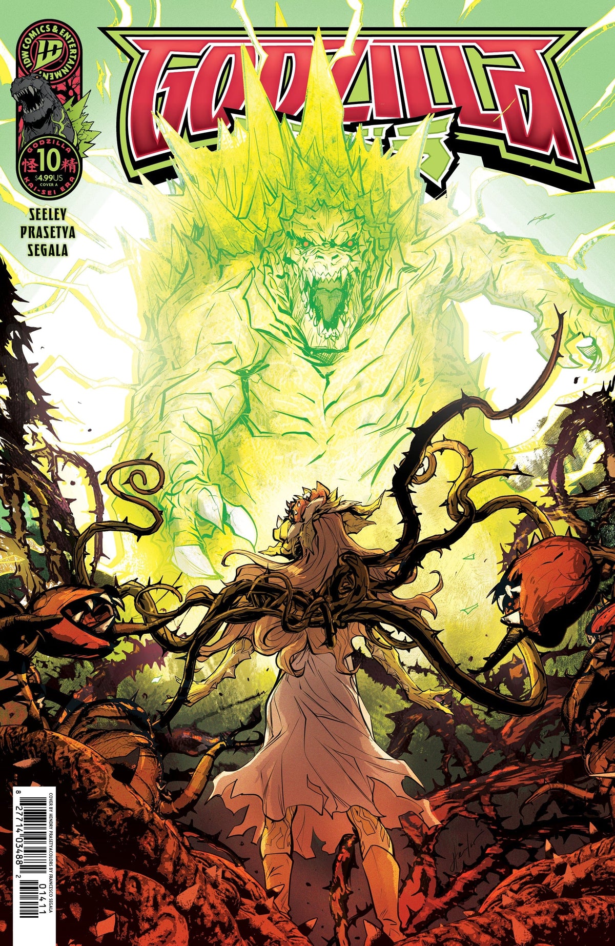 IDW Publishing Comic Books Godzilla [Kai-Sei Era] #10 Cover A (Prasetya) 82771403433201011 PRH-82771403433201011