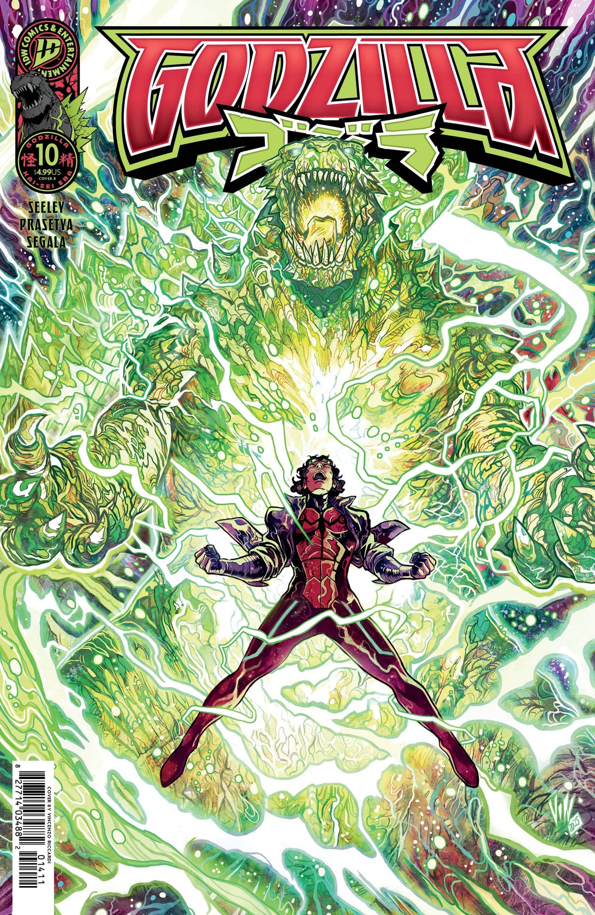 IDW Publishing Comic Books Godzilla [Kai-Sei Era] #10 Variant B (Riccardi) 82771403433201021 PRH-82771403433201021