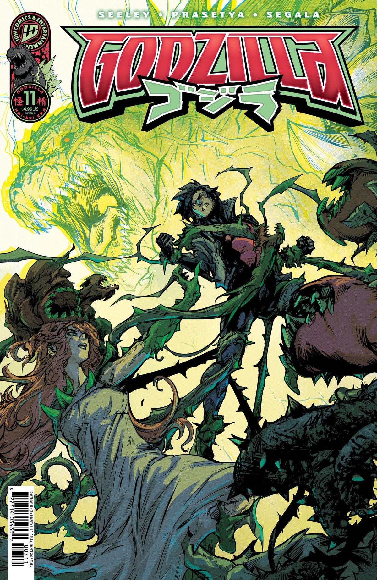 IDW Publishing Comic Books Godzilla [Kai-Sei Era] #11 Cover A (Prasetya) 82771403433201111 PRH-82771403433201111