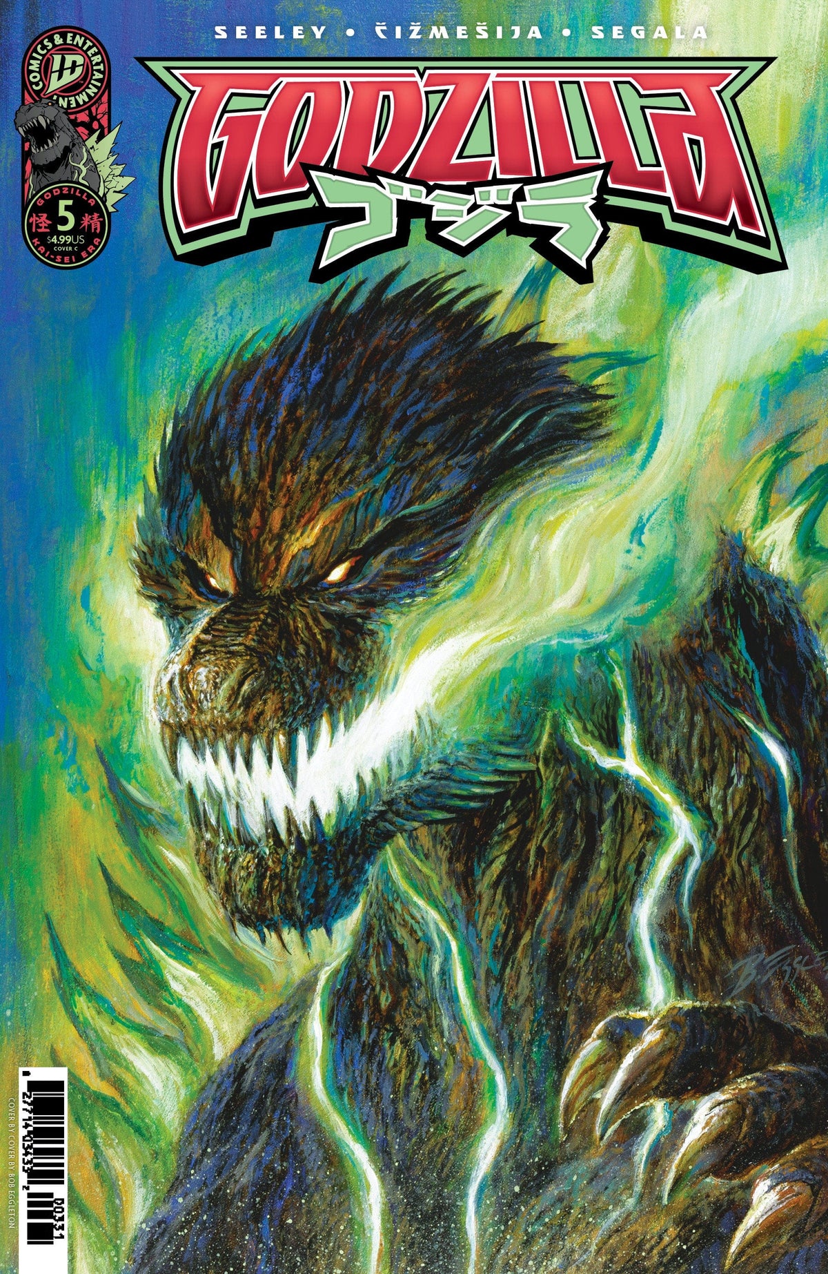 IDW Publishing Comic Books Godzilla [Kai-Sei Era] #5 Variant C (Eggleton) 82771403433200531 PRH-82771403433200531