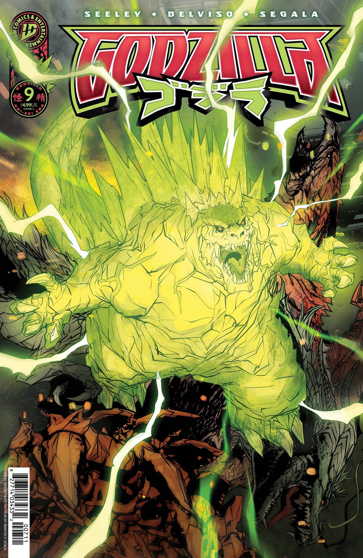 IDW Publishing Comic Books Godzilla [Kai-Sei Era] #9 Cover A (Prasetya) 82771403433200911 PRH-82771403433200911