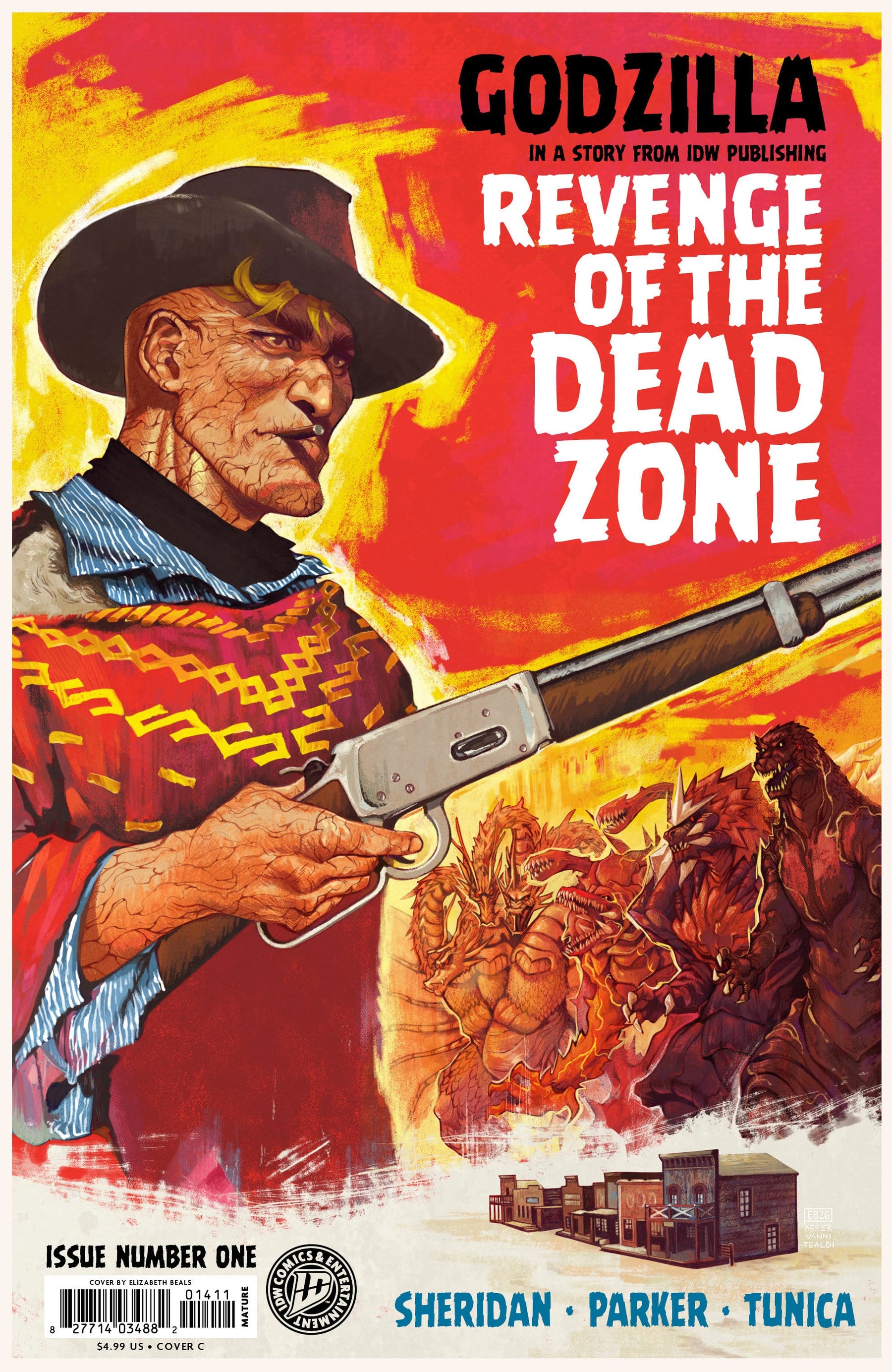 Godzilla: Revenge of the Deadzone [Kai-Sei Era] #1 Variant C (Beals Movie Homage Cover) (Release Date: 10/28/2026)