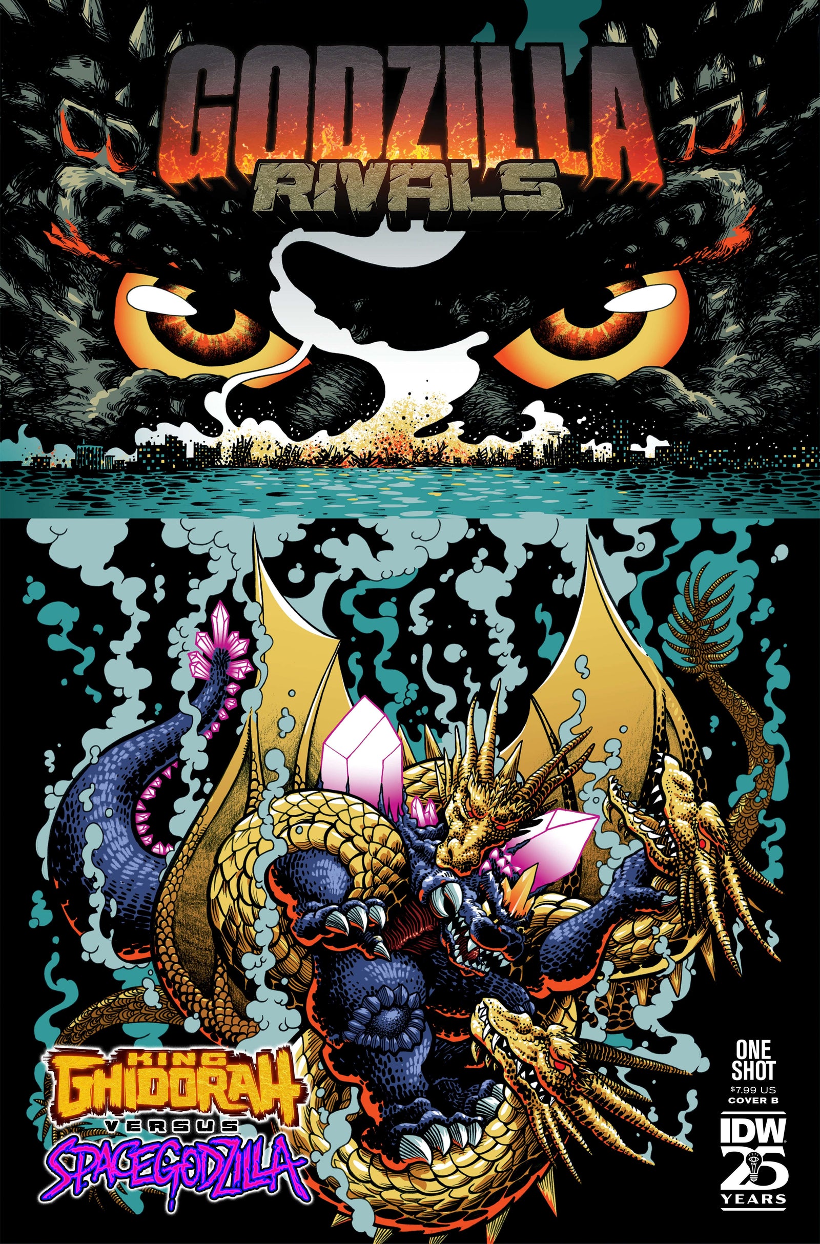 Space Godzilla Rivals IDW Publishing