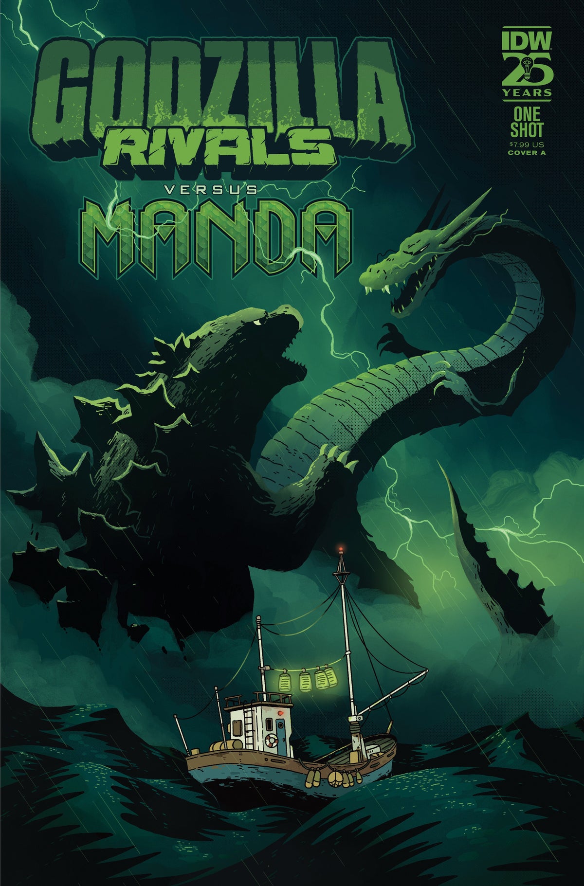 IDW Publishing Comic Books Godzilla Rivals: Vs. Manda Cover A (Lawrence) 82771403321200111 PRH-82771403321200111