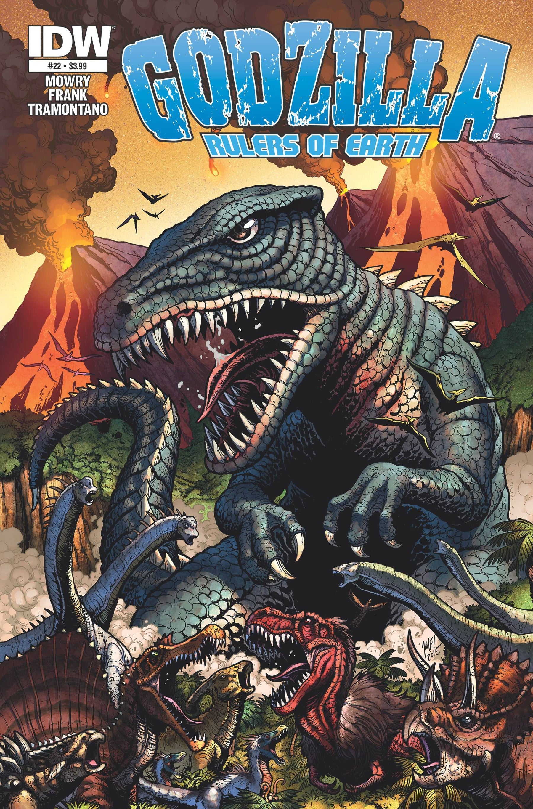 GODZILLA RULERS OF THE EARTH #22