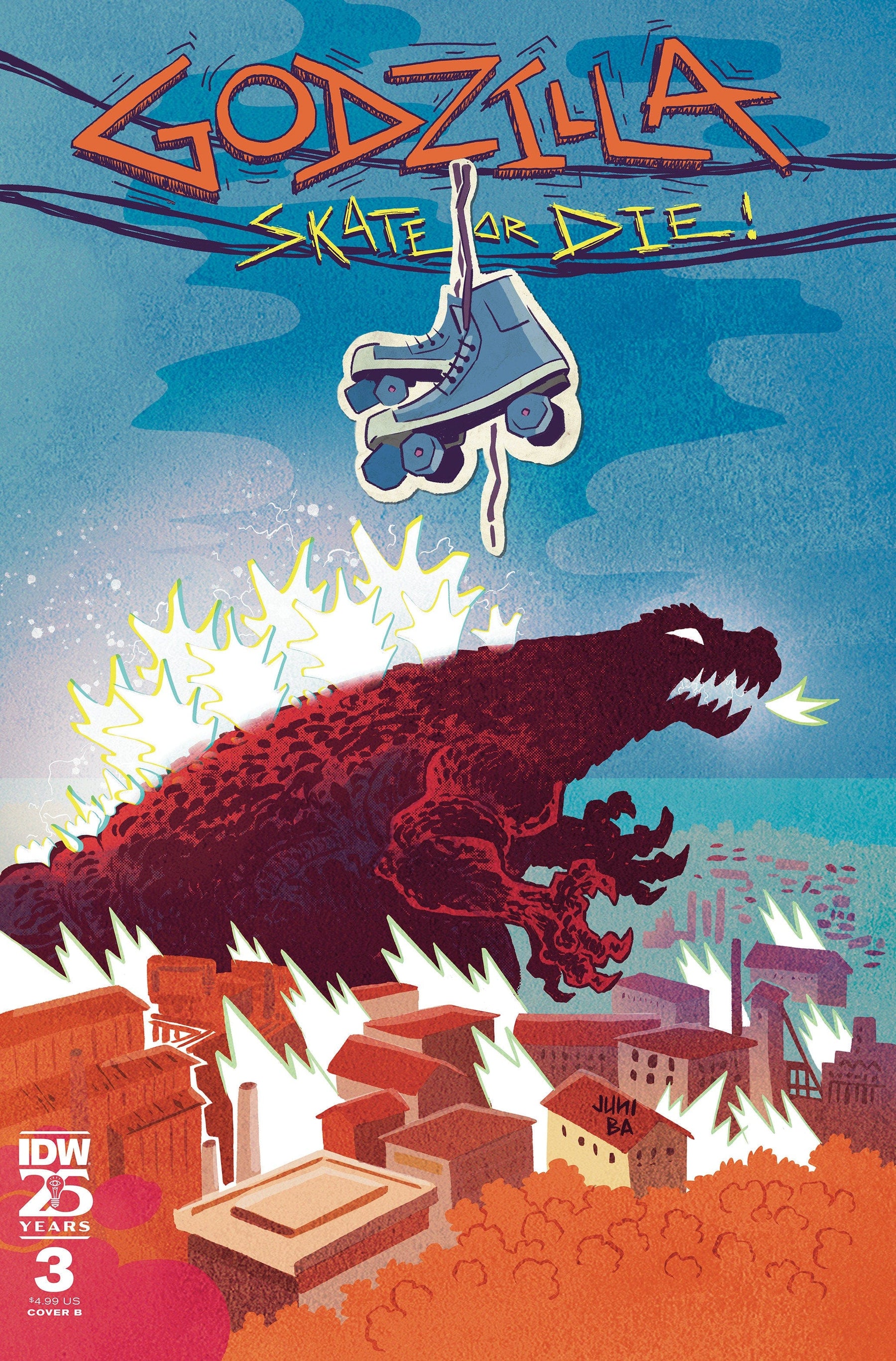 Godzilla: Skate or Die #3 Variant B (Ba)