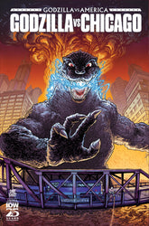 IDW Publishing Comic Books Godzilla Vs. America: Chicago Cover A (Browne) 82771403395300111 PRH-82771403395300111